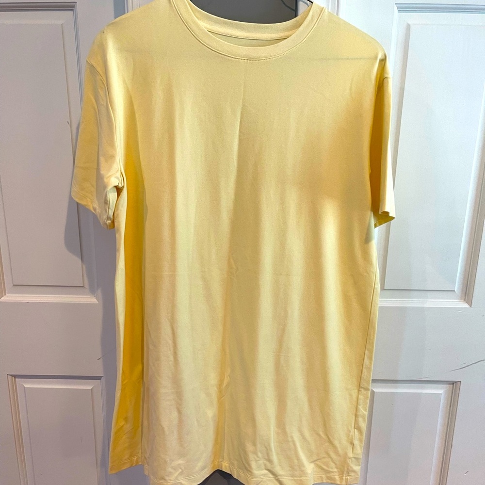 A New Day T-Shirt Dress. XL. Yellow.